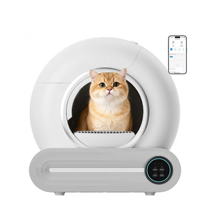 Hộp vệ sinh tự động cho mèo Tonepie 65L, điều khiển thông minh bằng ứng dụng, tự làm sạch, kín hoàn toàn, nhà vệ sinh cho thú cưng - Product Image 1