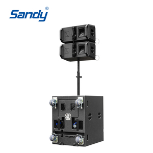Sistema de Sonido Sandy MX2.1 con Altavoces de Neodimio 2.1 y Diseño de Columna para Uso Profesional en Exteriores - Product Image 4