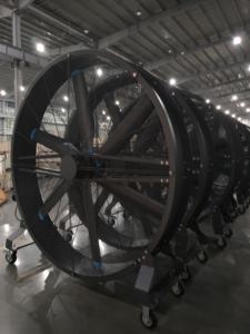 110V/120V PMSM <span class=keywords><strong>motor</strong></span> AC 5m 2m Móvel Industrial Stand Ventilador Elétrico Stand Ginásio <span class=keywords><strong>Fan</strong></span> Grande ventilador - Product Image 6