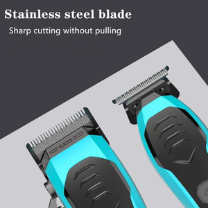 Tagliacapelli Professionale Elettrico, Potente Trimmer per <span class=keywords><strong>Barba</strong></span> e <span class=keywords><strong>Capelli</strong></span> Senza Fili, Kit di Cura Personale in 2 Pezzi per <span class=keywords><strong>Uomo</strong></span> e Barbiere - Product Image 2