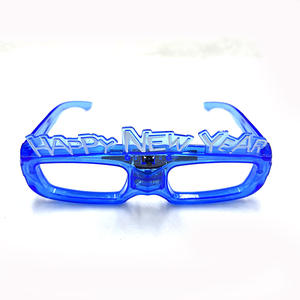 幸せな新年中国の新年LED輝くメガネパーティーバックスクールハロウィン卒業バレンタインデーイースターバッテリー - Product Image 2