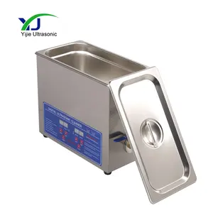 Digital 40Khz Heated Tabletop 6L Ultrasonic Cleaner Hardware Components Ultrasonic Cleaning Machine