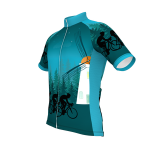 HIRBGOD <span class=keywords><strong>Jersey</strong></span> sepeda longgar untuk pria, <span class=keywords><strong>Jersey</strong></span> pakaian bersepeda gunung cepat kering, <span class=keywords><strong>Jersey</strong></span> bersepeda luar ruangan untuk pria - Product Image 4