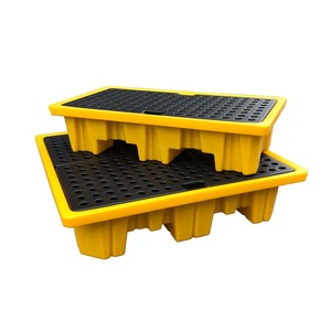 <span class=keywords><strong>Pallet</strong></span> di Contenimento Sversamenti in Polietilene Multimisura per il Trasporto e lo Stoccaggio di Sostanze Chimiche e Oleose - Product Image 3