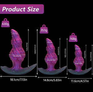Гибкий и эластичный силиконовый анальный стимулятор с присоской, носимый, без помощи рук, для стимуляции точки G или анальной зоны - Product Image 6