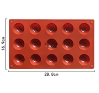 Moule de cuisson en silicone Moule à glace Semi Sphère 3D Moules en silicone pour moules à béton Outils pour gâteaux Moule en silicone pour chocolat et gâteaux