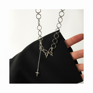 Collane di perle di lusso con stelle di tendenza fatte a mano per donne e bambini placcato in rodio vendita all'ingrosso per regalo - Product Image 1