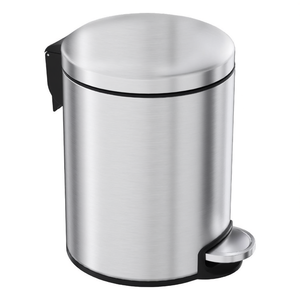 Kitchen bin (5Lt) with pedal and <b>clutch</b>, Satin Art.11 - Product Image 2