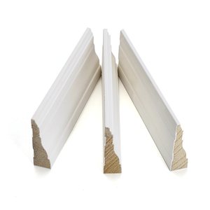 Khung Cửa Sơn Lót Màu Trắng Bằng Gỗ Trang Trí Nhà Hiện Đại Bán Chạy - Product Image 1