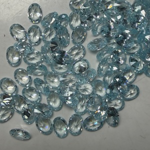 Wuzhou หินลูกบาศก์เซอร์โคเนียหินอความารีนสำหรับทำเครื่องประดับ - Product Image 6