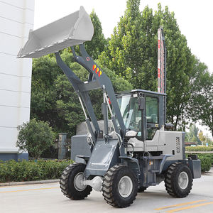 Низкоэмиссионные малогабаритные фронтальные погрузчики для дорожного строительства; 2-тонный дизельный двигатель Huajie с турбонаддувом, высокопроизводительный - Product Image 2