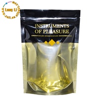 Pochette à fermeture éclair en métal avec logo personnalisé pour l'emballage de lotion cosmétique, crème pour le visage
