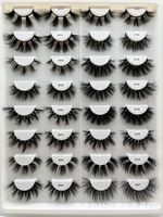 Vente en gros de cils en vison 3D doux faits à la main, cils entiers, logo personnalisé, fournisseur OEM