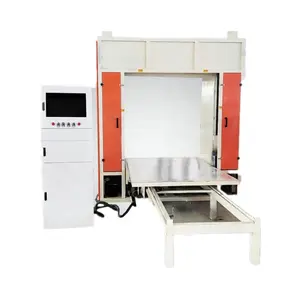 computer control rock wool fiber glass paperboard cnc wire insulation foam block cutting machine