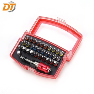 Jeu <span class=keywords><strong>de</strong></span> 32 embouts <span class=keywords><strong>de</strong></span> tournevis DT, haute dureté, acier S2, embouts <span class=keywords><strong>de</strong></span> tournevis chromés pour <span class=keywords><strong>travaux</strong></span> <span class=keywords><strong>de</strong></span> fixation - Product Image 3