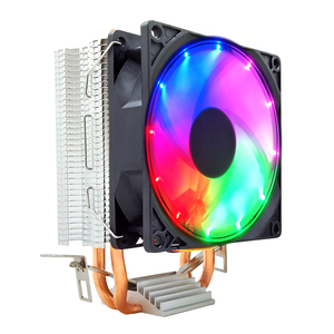 SNOWMAN <span class=keywords><strong>CPU</strong></span> Cooler PWM 3 Pin 90mm 2 Tubos de calor PC Radiador Intel LGA 1700 1200 1150 1151 1155 AM4 Ventilador de refrigeración de <span class=keywords><strong>CPU</strong></span> silencioso - Product Image 4