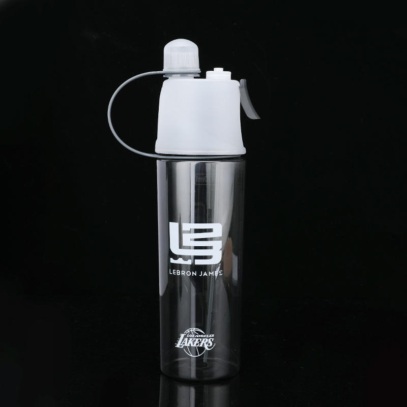 600ml transparent noir guerrier James