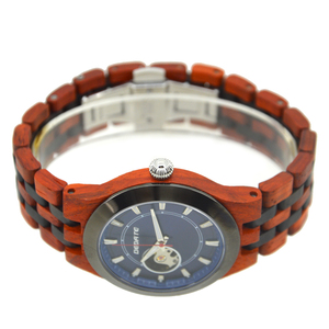 Montre avec mouvement mécanique en bois, livraison gratuite, nouvelle collection - Product Image 4