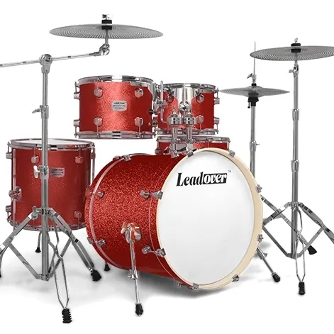 2023 Nieuwe Multi-Color Optionele Klasse Een 7-laags Grenen Professionele Drumstel Voor Professionele Drummers