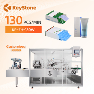 Automatic <b>Ampoule</b> Vials Glass <b>Plastic</b> Bottle Cartoner Packing Blister Sachet Cartoning <b>Packaging</b> Machine - Product Image 1