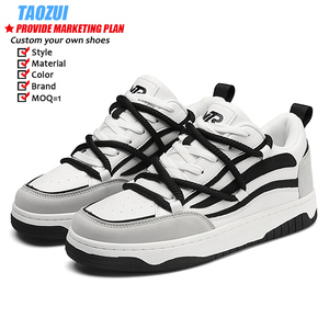 Chaussures de sport personnalisées pour hommes bon marché et rentables en cuir Pu respirant anti-odeur chaussures de <span class=keywords><strong>basket</strong></span>-ball de sport à haute élasticité - Product Image 2