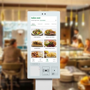 Kiosco de Pedidos de Comida McDonald's con Pantalla Plana Flexible de 21.5'', Escáner de Códigos, Lector de Tarjetas, Montaje en Pared, Kiosco de Autoservicio para Restaurantes - Product Image 1