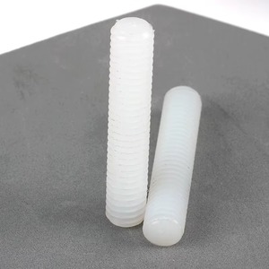 <span class=keywords><strong>Tige</strong></span> filetée en nylon PA66, goujon en nylon, <span class=keywords><strong>tige</strong></span> entièrement filetée en plastique isolante et résistante à la corrosion - Product Image 1