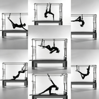 Table de Pilates Cadillac Trapeze en bois d'érable de luxe de qualité supérieure, machine de fitness professionnelle pour studio de Pilates et entraînement à domicile