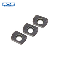 Outil d'insertion pour fraisage CNC ACME LPGT010210ER-GM, carré, revêtement PVD, carbure haute précision 45HRC, coupe haute performance, OEM pour