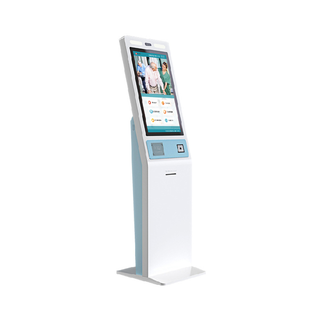 21.5inch Hot Selling Self Service Kiosk with QR Code Scanner, RFID Card Reader, ID/IC Reader, Receipts Printer Payment Kiosks