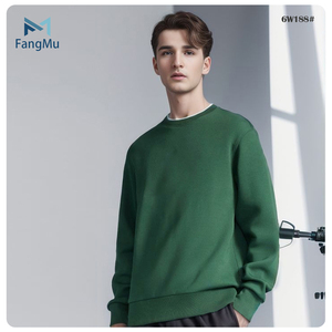 Bán Buôn Tùy Chỉnh Cổ Điển Bình Thường Vai Áo Vòng Cổ Stereo Dtg Phun In Đồng Bằng Thêu In Người Đàn Ông Của Áo Len - Product Image 1