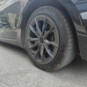 Para cubierta de rueda para Tesla Model 3 ABS + PC cubierta de rueda de coche de 18 pulgadas llanta de <span class=keywords><strong>tapacubos</strong></span> mejorada para Tesla Model 3 19-23 - Product Image 6