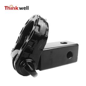 Aluminium Rouge 50mm Off Road Auto Parts Tow 4X4 Trailer Tow D Ring Steel Shackle Hitch Receiver - Product Image 5