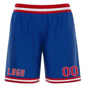 กางเกงขาสั้นเบสบอลผ้าตาข่าย เอวยางยืด ผิวเรียบ 100% โพลีเอสเตอร์ พิมพ์ลายแบบซับลิเมชั่น รับพิมพ์โลโก้และกราฟิกได้อย่างคมชัด - Product Image 1