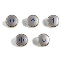 Panneau de bouton d'appel sans fil en acier pour ascenseurs domestiques (usage hospitalier et hôtelier) BCGCM002 AOGOLD avec garantie d'un an