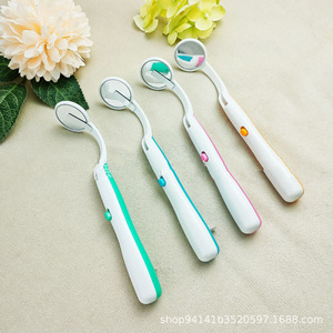 Dental Mouth <b>Mirror</b> With Led Light Anti Fog <b>Plastic</b> Home Care Examination Tool - Product Image 1