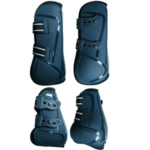 Protectores de Piernas para Caballos GZZEST de Lujo, 4 Piezas, Botas de Protección de Tendones para Montar a Caballo, Delanteras y Traseras - Product Image 4