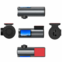 Mini caméra de tableau de bord cachée avec écran de 1,47 pouce, caméra GPS, caméra de tableau de bord 2K, 2 canaux, DVR pour camion, bus, A1