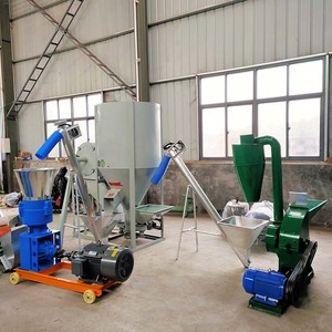 60-1000kg/h <b>Feed</b> Processing Mill Machine Small Scale Cattle <b>Feed</b> Pelletizer Manufacturing Line for Animal Poultry Livestock Farm - Product Image 4