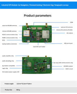 Superventas Mini módulo GPS Comunicación satelital Rastreador GPS con soluciones de red 4G y 2G Garantía de 1 año - Product Image 4