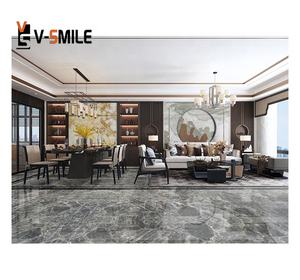 Dalles de marbre gris naturel de <span class=keywords><strong>Borland</strong></span> pour la décoration intérieure de mur et de plancher - Product Image 3