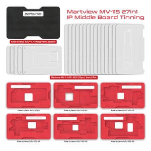 Plataforma de Reballing y Estañado de Placas Intermedias IP BGA Martview MV-115 para Teléfonos Móviles Compatible con X a IP17 <span class=keywords><strong>Pro</strong></span> Max - Product Image 1