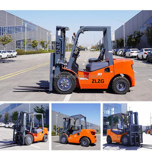 מלגזה מנוע דיזל אוטומטי מלגזה <span class=keywords><strong>3</strong></span> טון <span class=keywords><strong>3</strong></span> מ '4.5 מ' חדש עם צד משמרת 4 - Product Image 4