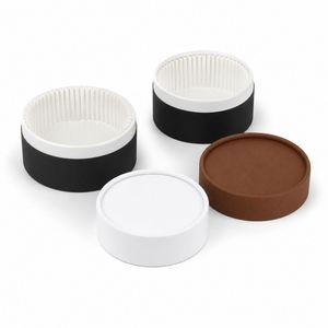 Custom Recyclable Eco-Friendly Cylindrical Food Packaging <b>Box</b> for Snacks Bread <b>Cake</b> & Cookies-Kraft Paper Custom Color - Product Image 1
