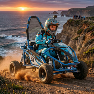 <span class=keywords><strong>Kart</strong></span> à essence 125cc pour enfants de 8 à 12 ans, 4 <span class=keywords><strong>temps</strong></span>, monocylindre, buggy tout-terrain, sport de plein air, véhicule motorisé pour jeunes - Product Image 4