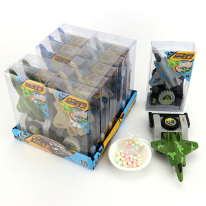 Jouet d'avion de chasse à catapulte en plastique amusant avec bonbons - Product Image 2