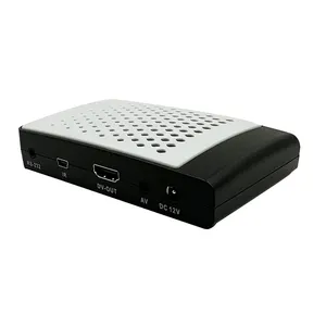 Truyền hình vệ tinh Receiver với Auto Biss iks PowerVu DVB S2 + T2 MPEG 4 Set Top Box nhà máy giá