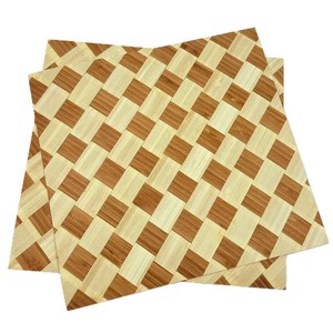 Panneau de meubles en placage de bambou tissé, lisse, écologique, pour la décoration d'hôtels et les matériaux de construction, plusieurs tailles et styles - Product Image 2