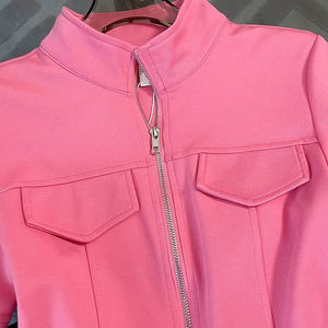 Nouvel Ensemble Décontracté Sport Chic 2025 pour Femme : Robe d'Été Courte avec Fermeture Éclair et Pantalon Large Populaire à Manches Courtes - Product Image 5