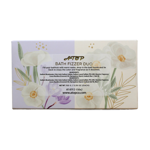 Huiles essentielles 100% naturelles faites à la main à la fleur de cerisier pour bain, <span class=keywords><strong>duo</strong></span> de bombes de bain effervescentes - Product Image 2